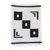 Peruvian Wall Hanging - Black and White Incan Steps || Keeka Collection