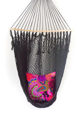 Yucatán Hammock Chair - Black || Keeka Collection