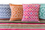 Woven Mexican Pillow - Terracotta || Keeka Collection