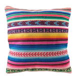 Striped Manta Pillow - El Mar || Keeka Collection
