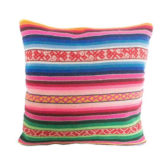 Striped Manta Pillow - Miraflores // Keeka Collection