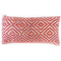 Frazada Lumbar Pillow - Rose || Keeka Collection